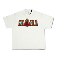 Pistachio abuela floral aztec leopard Urban Heavy Tee - Jasminsmagicworld
