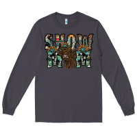 Smoke show mom highland cow Long Sleeve Tee - SublimationCraftShop