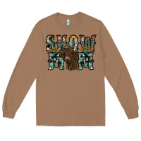 Toasted Coconut show mom highland cow Long Sleeve Tee - SublimationCraftShop
