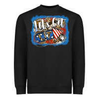 Black Let's Get Lit Heavyweight Sweatshirt - Jasminsmagicworld