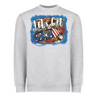 Heather Grey Let's Get Lit Heavyweight Sweatshirt - Jasminsmagicworld