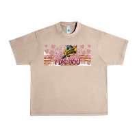French Oak I Dig You Valentine 16oz Urban Heavy Tee - CowhideDigitalArt