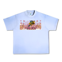 Grape Ice I Dig You Valentine 16oz Urban Heavy Tee - CowhideDigitalArt