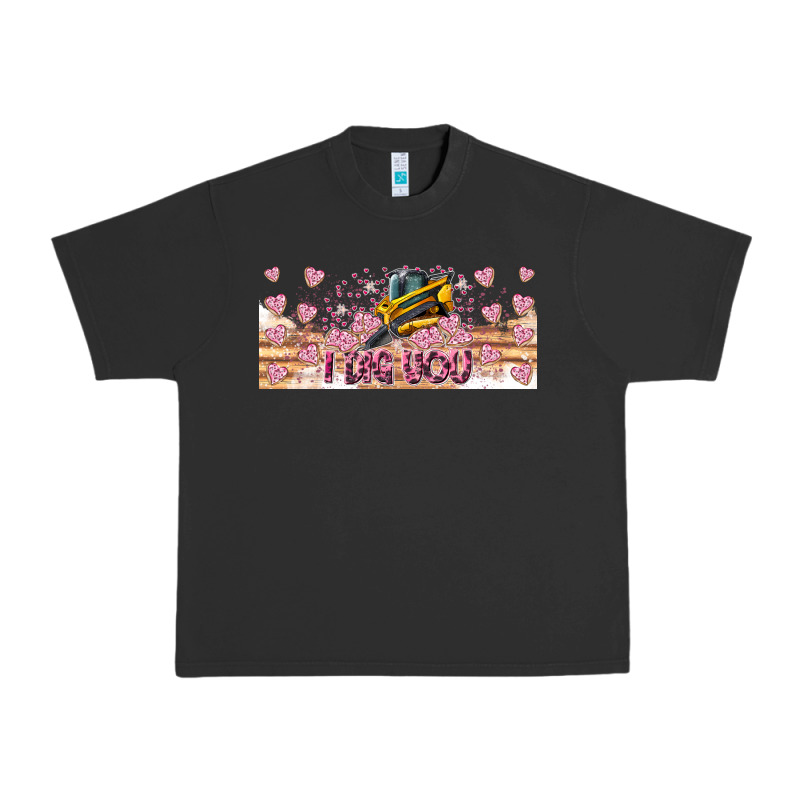I Dig You Valentine 16oz Urban Heavy Tee by CowhideDigitalArt | Teevron