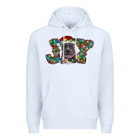 White christmas joy pitbull Premium Hoodie - RanaPortraitStore