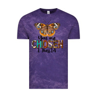 Cloud Purple You Are Chosen Religious Vintage Tee - LillyAllenDesigns