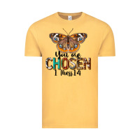 Vintage Mustard You Are Chosen Religious Vintage Tee - LillyAllenDesigns