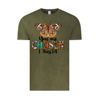 Vintage Olive You Are Chosen Religious Vintage Tee - LillyAllenDesigns