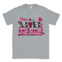 Heather Grey One loved mama Valentine's Day Classic Tee - FaDigitalArtStudio