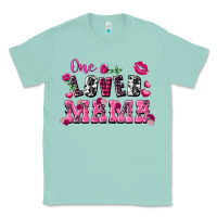 Seafoam One loved mama Valentine's Day Classic Tee - FaDigitalArtStudio