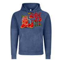 Vintage Denim hot mom summer watermelon Vintage Hoodie - RacoonDesign