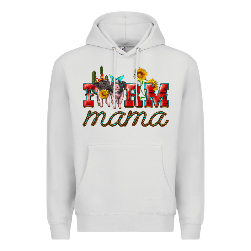 Farm Mama With Pigs Premium Hoodie by Artiststas | Teevron