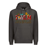 Smoke farm mama with pigs Premium Hoodie - Artiststas