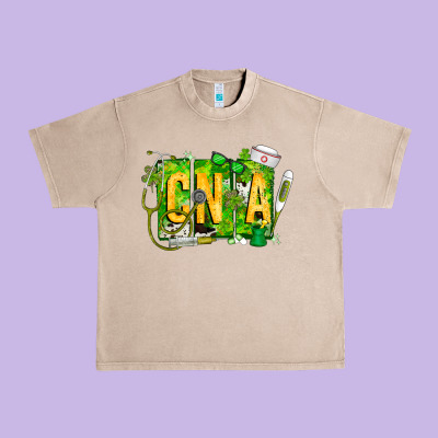 St. Patricks Day Cna Urban Heavy Tee Designed By Cowhidedigitalart
