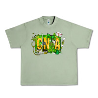 Oil Green St. Patricks Day Cna Urban Heavy Tee - CowhideDigitalArt