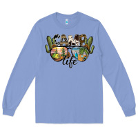 Colony Blue camp life Long Sleeve Tee - SublimationCraftShop