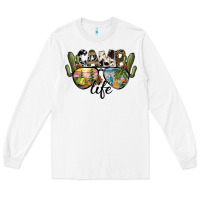 White camp life Long Sleeve Tee - SublimationCraftShop