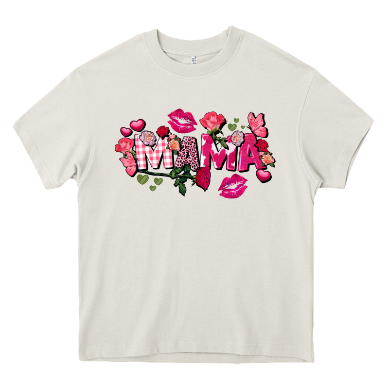Valentine's Day Mama Heavy Core Tee by FaDigitalArtStudio | Teevron