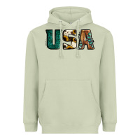 Matcha usa basic bold font western Heavyweight Hoodie - Jasminsmagicworld