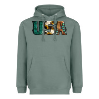 Sage usa basic bold font western Heavyweight Hoodie - Jasminsmagicworld