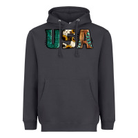 Smoke usa basic bold font western Heavyweight Hoodie - Jasminsmagicworld