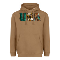 Toasted Coconut usa basic bold font western Heavyweight Hoodie - Jasminsmagicworld