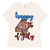 Bone happy 4th of july Ladies Tee - BundleAndBundleShop