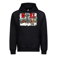 Black noel with windmill and farm Urban Hoodie - RanaPortraitStore