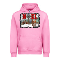 Fuchsia Pink noel with windmill and farm Urban Hoodie - RanaPortraitStore