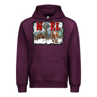 Mauve Wine noel with windmill and farm Urban Hoodie - RanaPortraitStore