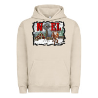 Pigment French Oak noel with windmill and farm Urban Hoodie - RanaPortraitStore