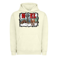 Pigment Pistachio noel with windmill and farm Urban Hoodie - RanaPortraitStore