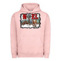 Pigment Salmon noel with windmill and farm Urban Hoodie - RanaPortraitStore