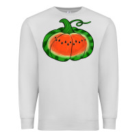 Dove Grey watermelon pumpkin Premium Sweatshirt - Jasminsmagicworld