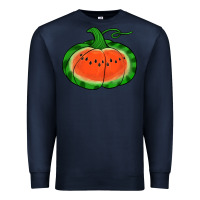Navy watermelon pumpkin Premium Sweatshirt - Jasminsmagicworld