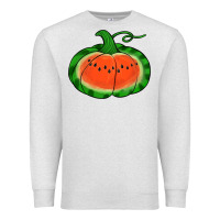 Oatmeal Heather watermelon pumpkin Premium Sweatshirt - Jasminsmagicworld