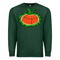 Sports Green watermelon pumpkin Premium Sweatshirt - Jasminsmagicworld