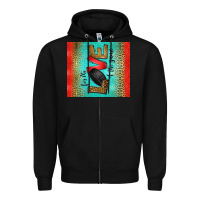 Black for the love of the game ice hockey Zipper Hoodie - Jasminsmagicworld