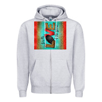 Heather Grey for the love of the game ice hockey Zipper Hoodie - Jasminsmagicworld