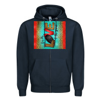 Navy for the love of the game ice hockey Zipper Hoodie - Jasminsmagicworld
