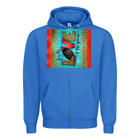 True Royal for the love of the game ice hockey Zipper Hoodie - Jasminsmagicworld
