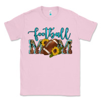Bubblegum Pink western leopard camouflage sunflowers  glitter mom football Classic Tee - Artiststas