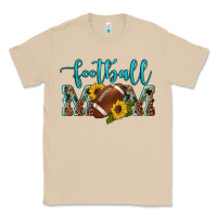 Mushroom western leopard camouflage sunflowers  glitter mom football Classic Tee - Artiststas
