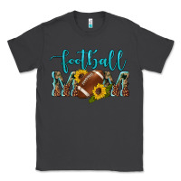 Smoke western leopard camouflage sunflowers  glitter mom football Classic Tee - Artiststas