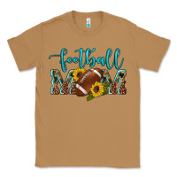 Toasted Coconut western leopard camouflage sunflowers  glitter mom football Classic Tee - Artiststas