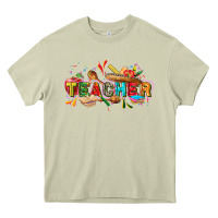 Mossy Cinco de mayo Teacher Heavy Core Tee - FaDigitalArtStudio