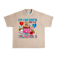 French Oak My Patients is Valentines Urban Heavy Tee - CowhideDigitalArt
