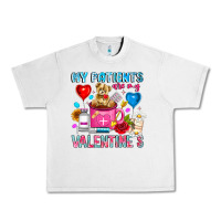 Lunar Rock My Patients is Valentines Urban Heavy Tee - CowhideDigitalArt