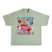 Oil Green My Patients is Valentines Urban Heavy Tee - CowhideDigitalArt