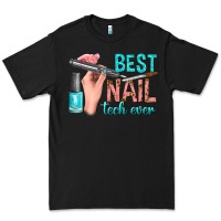Black best nail tech ever bbs Premium Tee - BundleAndBundleShop
